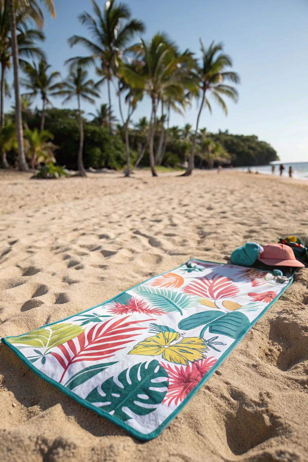 Incorporate a personal detail to shoreline outings with bespoke towels.