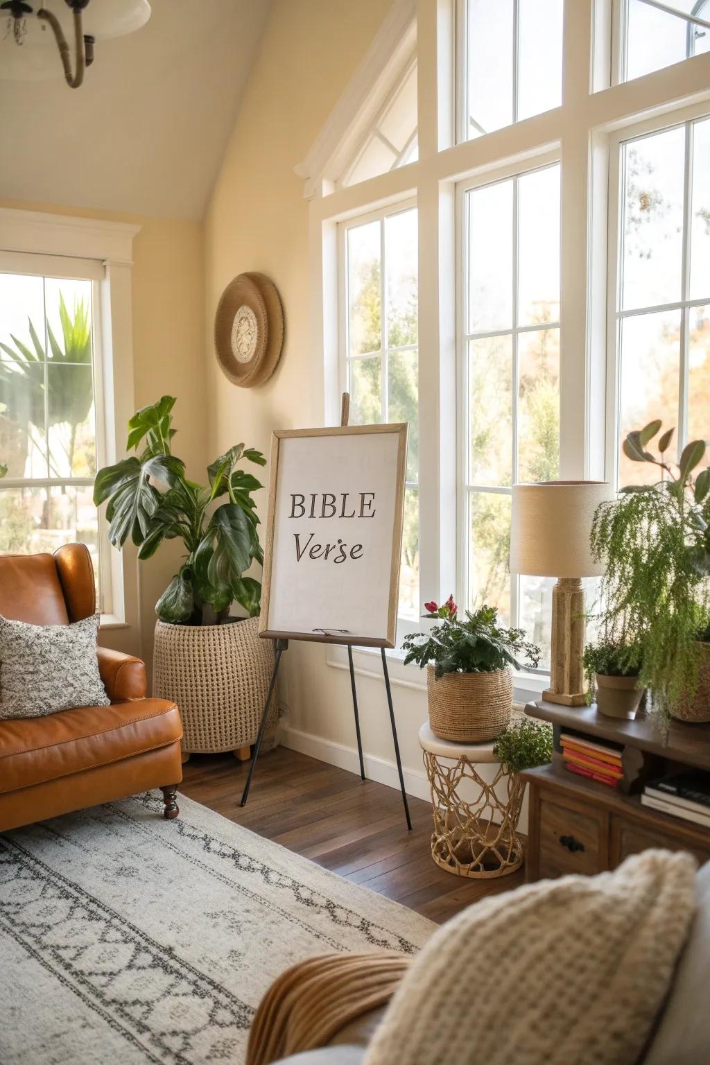 Art Canvas designs showcasing uplifting scripture.