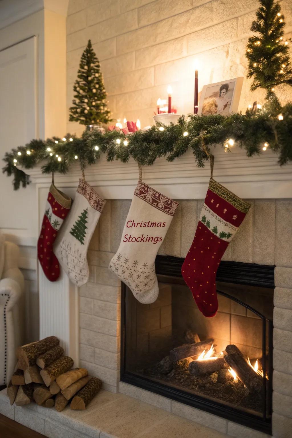 Customized stockings ensure that every member of the family feels exceptionally valued.