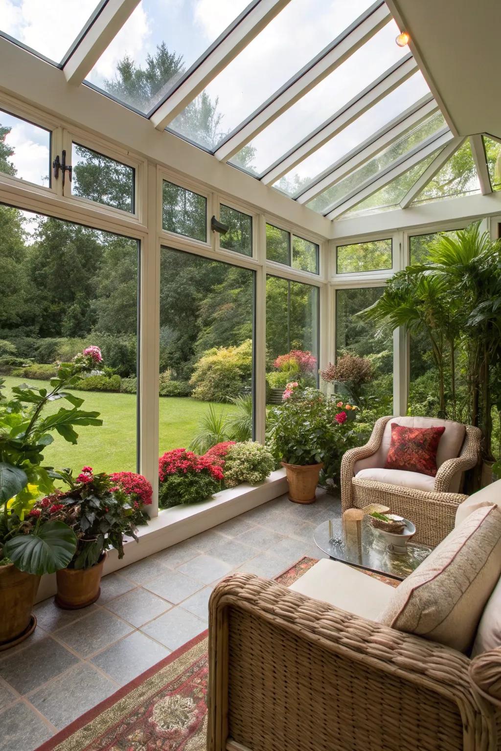 A sunroom elevates your deck into a year-round paradise.