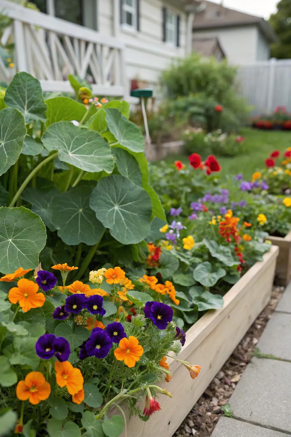 Edible flowers enhance your garden’s aesthetic and culinary offerings.