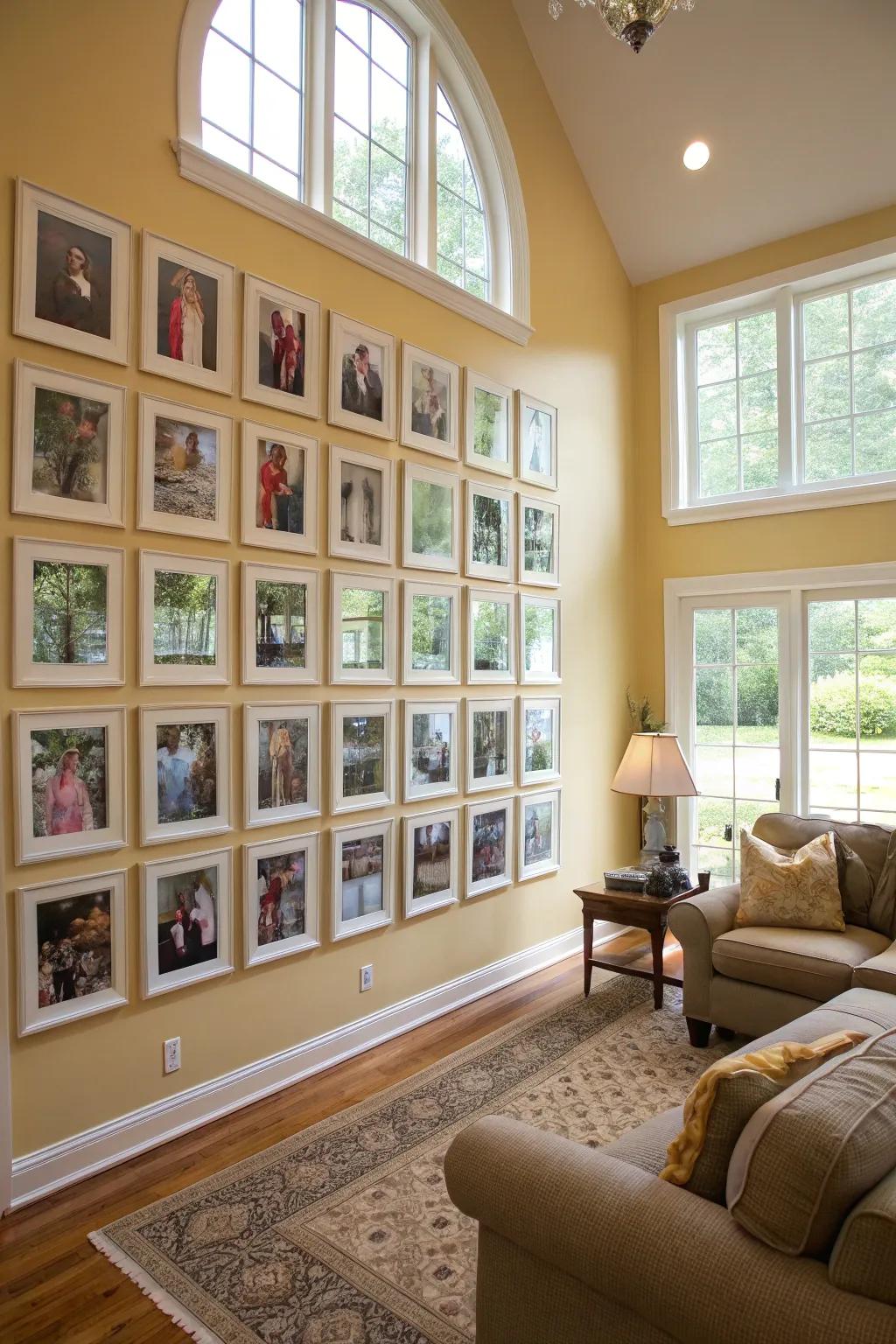 A timeless structured arrangement brings order and sophistication.