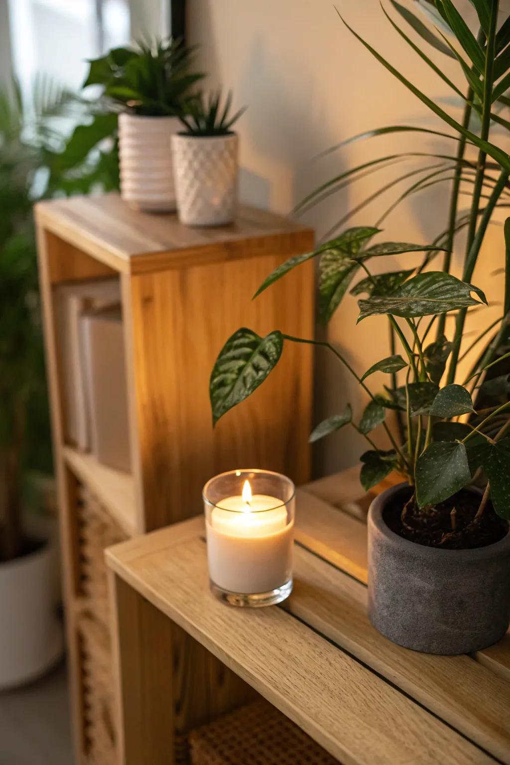 An understated yet charming fragrant light to elevate any setting.