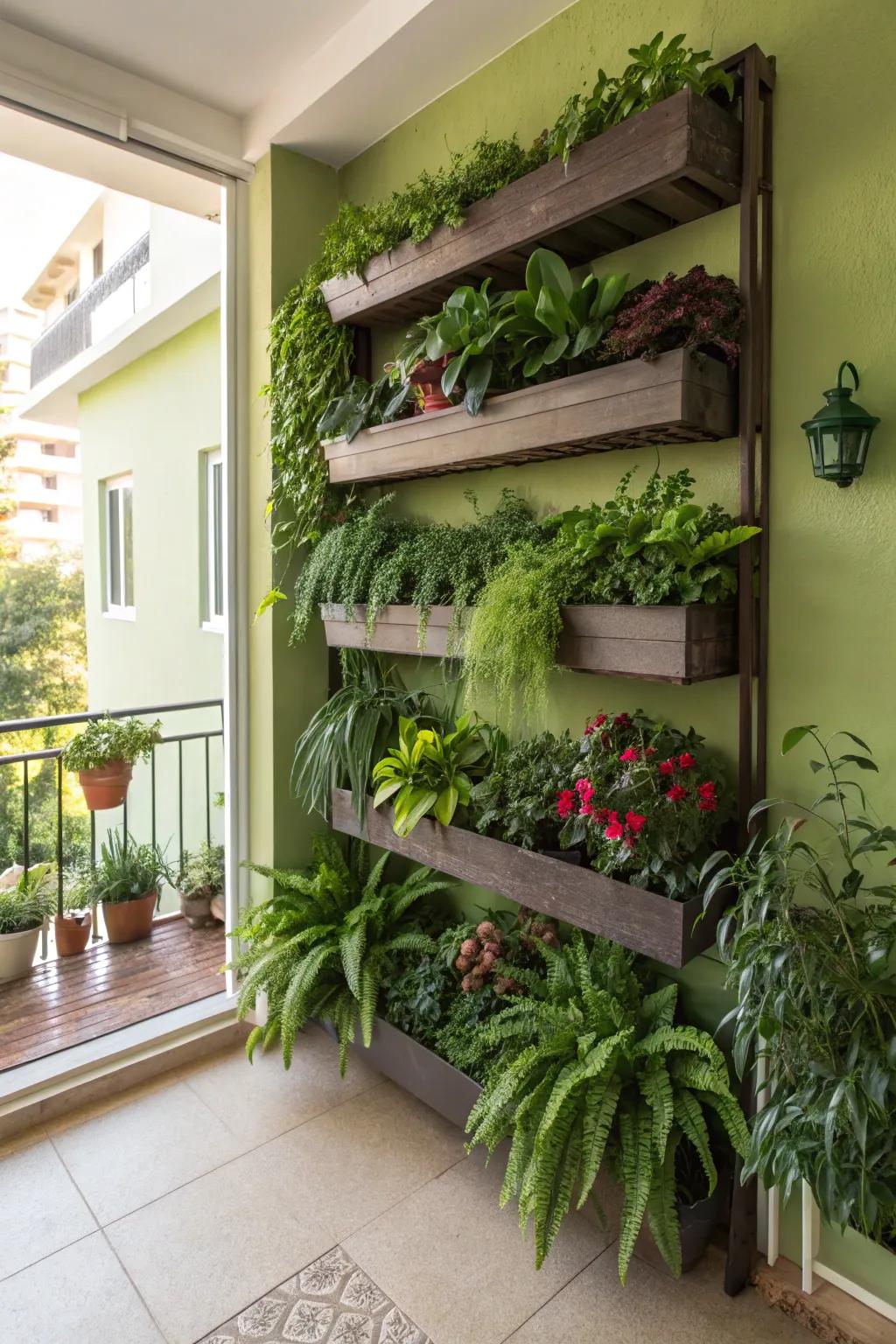Vertical gardening optimizes space utilization within your grow room.