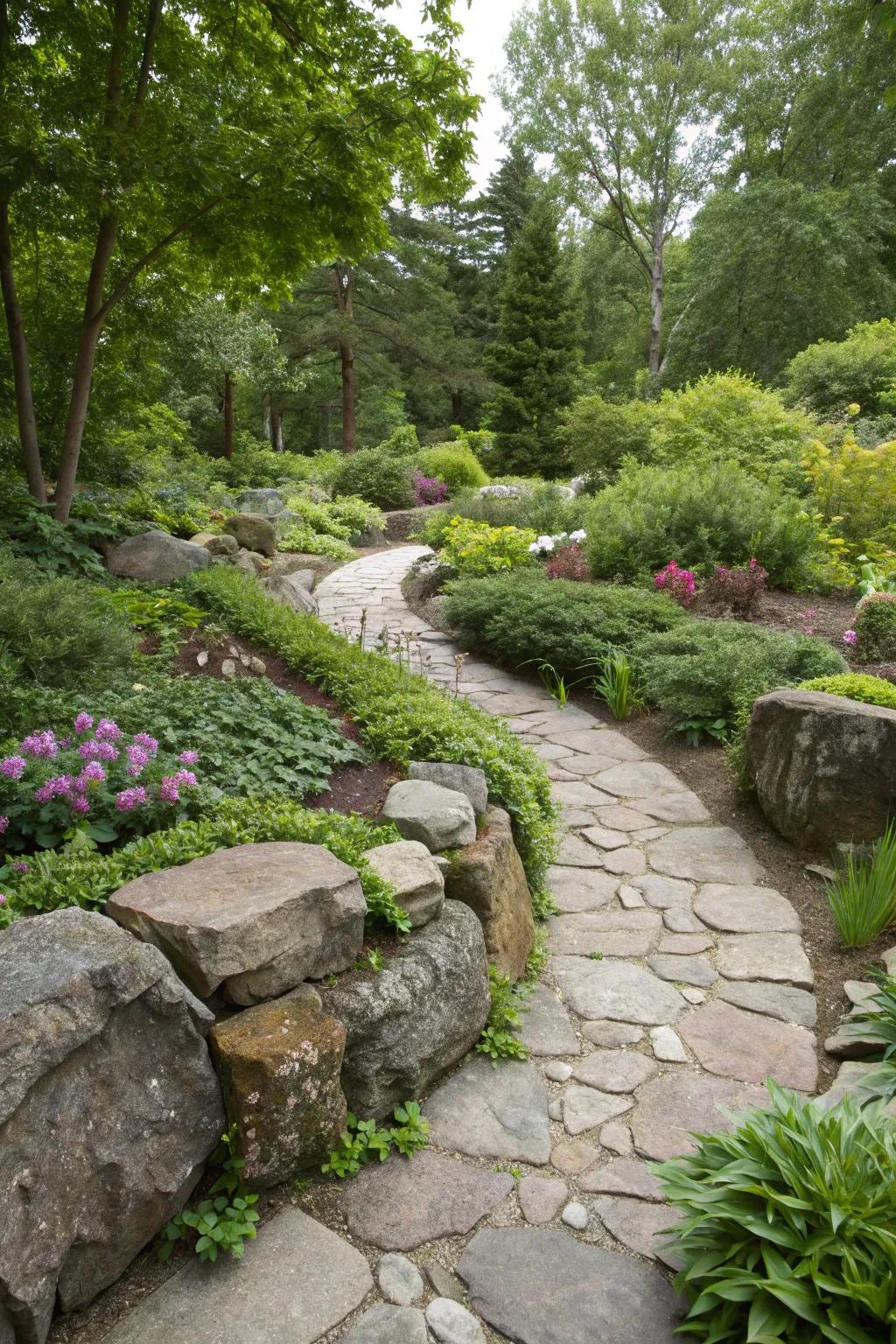 Rock gardens are a budget-conscious, organic way to enrich your outdoor space.