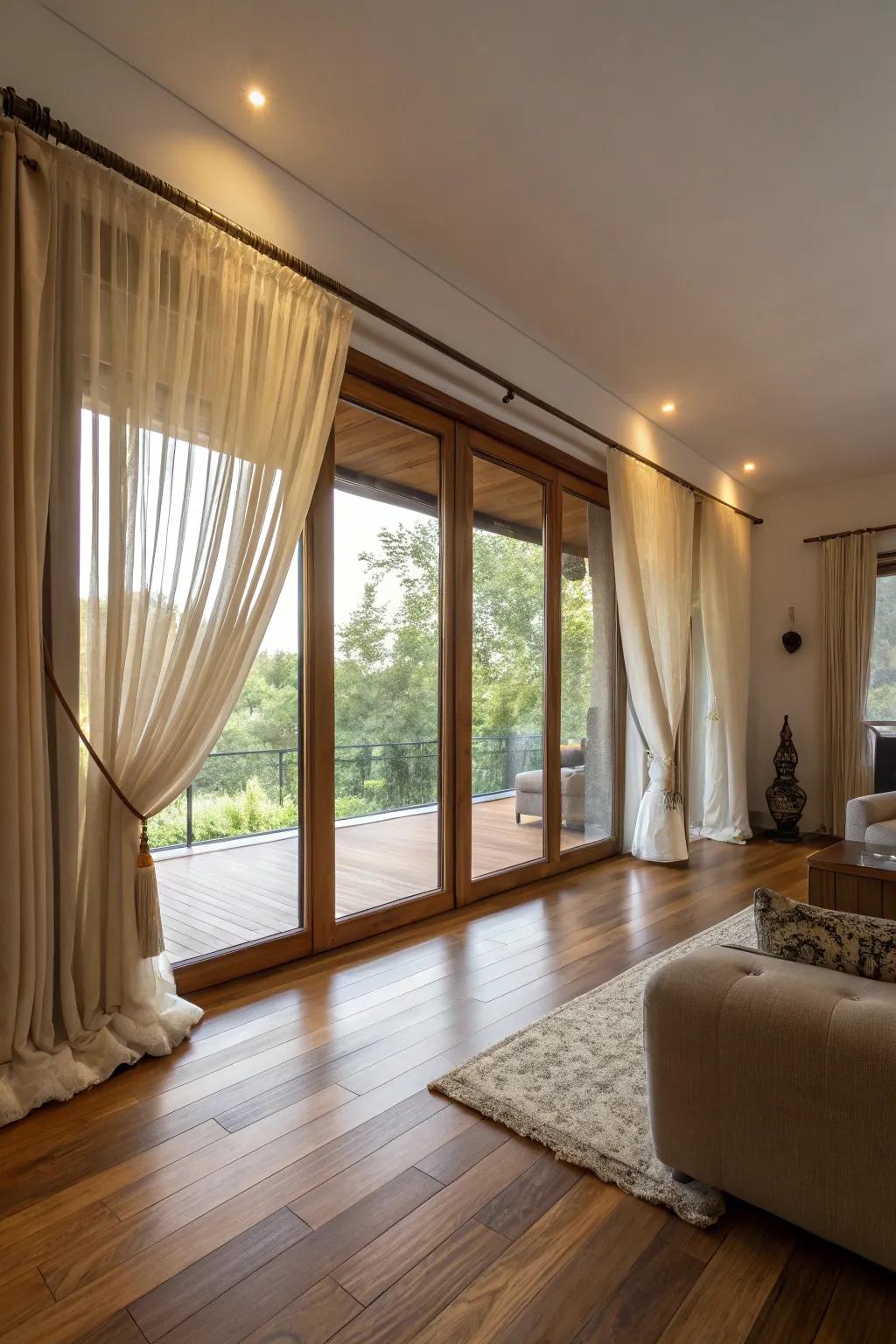 Classic curtains bring a stylish warmth to any space.