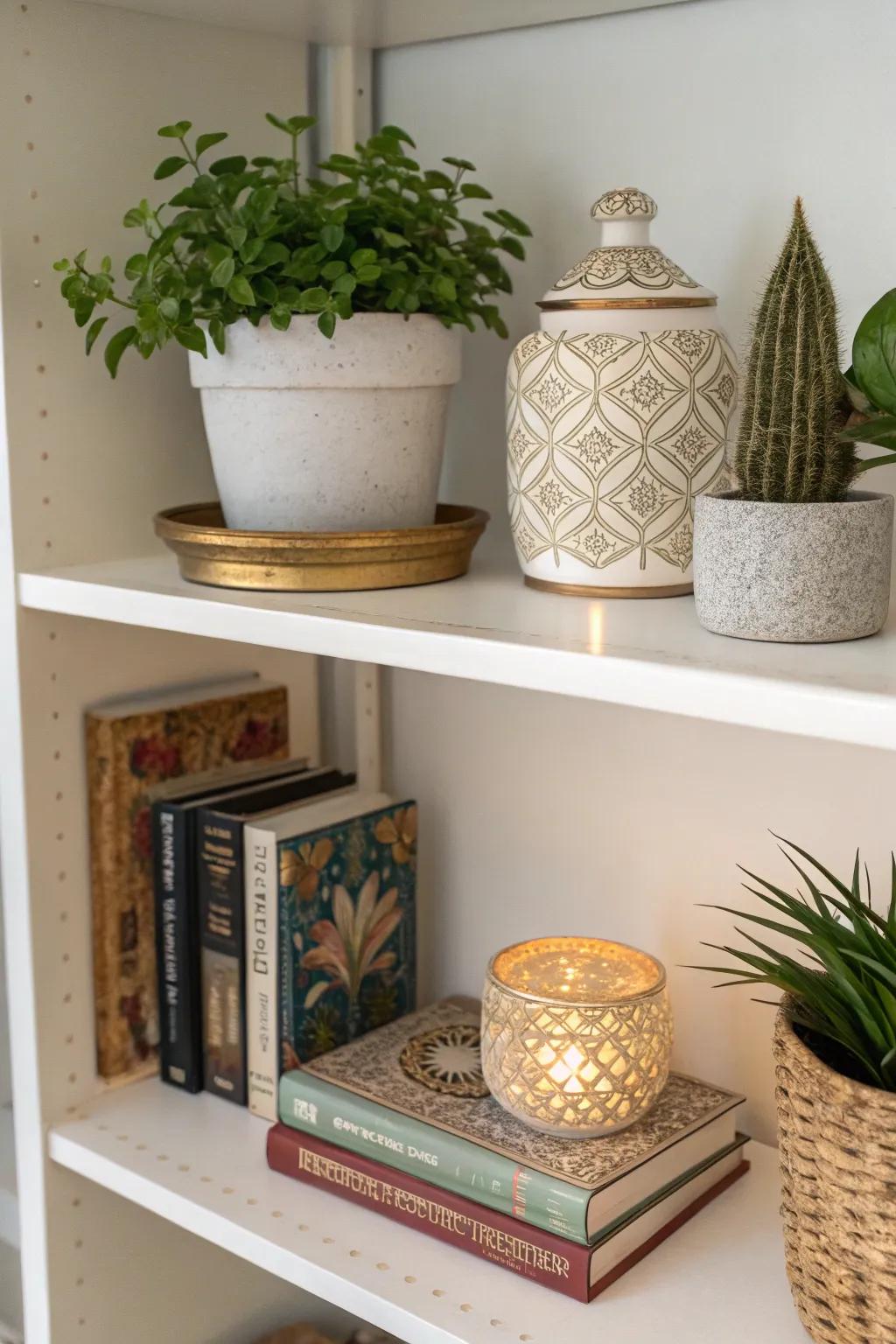 Grouping elements in threes creates a sense of balance and harmony.