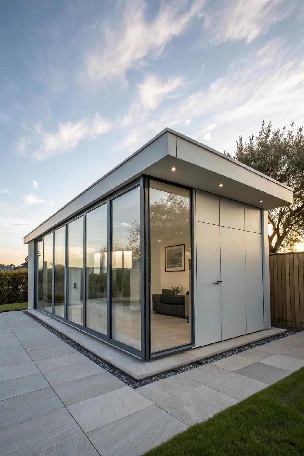 A streamlined structure design that optimizes space and illumination.