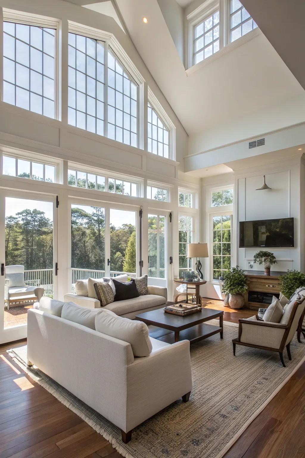 Discover the liberation and fluidity of an open layout.