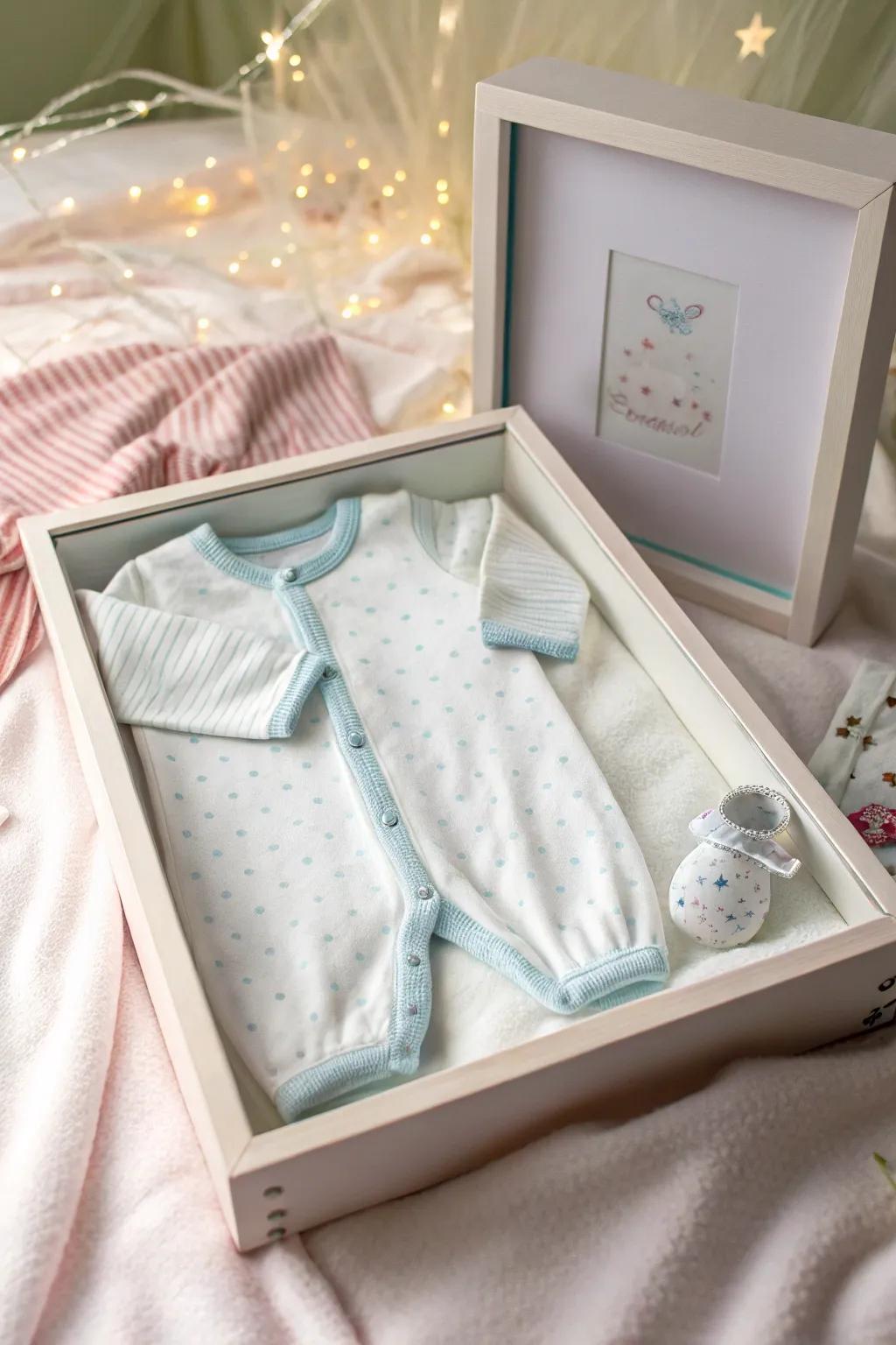 A lovingly showcased bodysuit that marks the beginning.