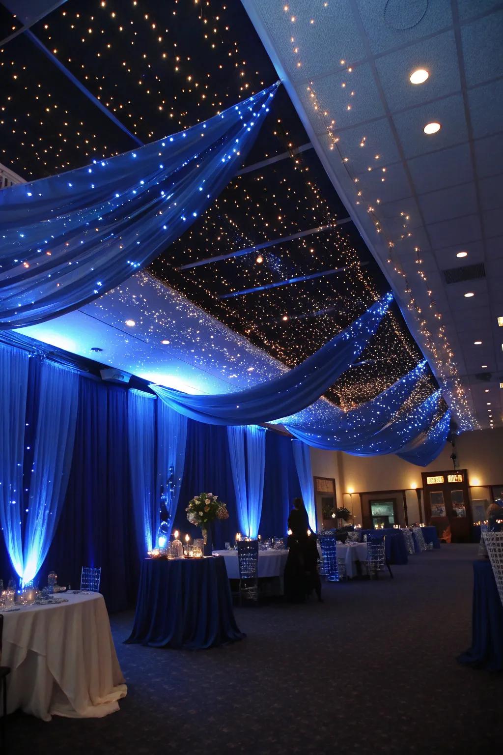With a celestial prom theme, dance among the stars.