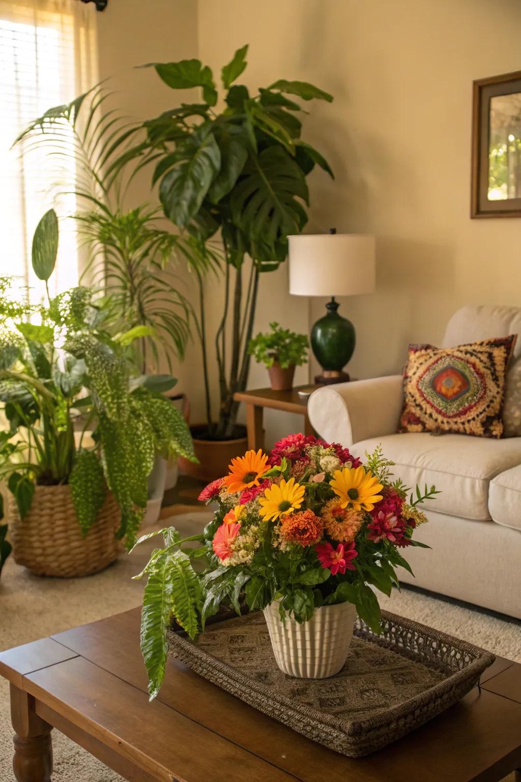 Lush foliage and radiant blossoms possess the power to alter any setting.