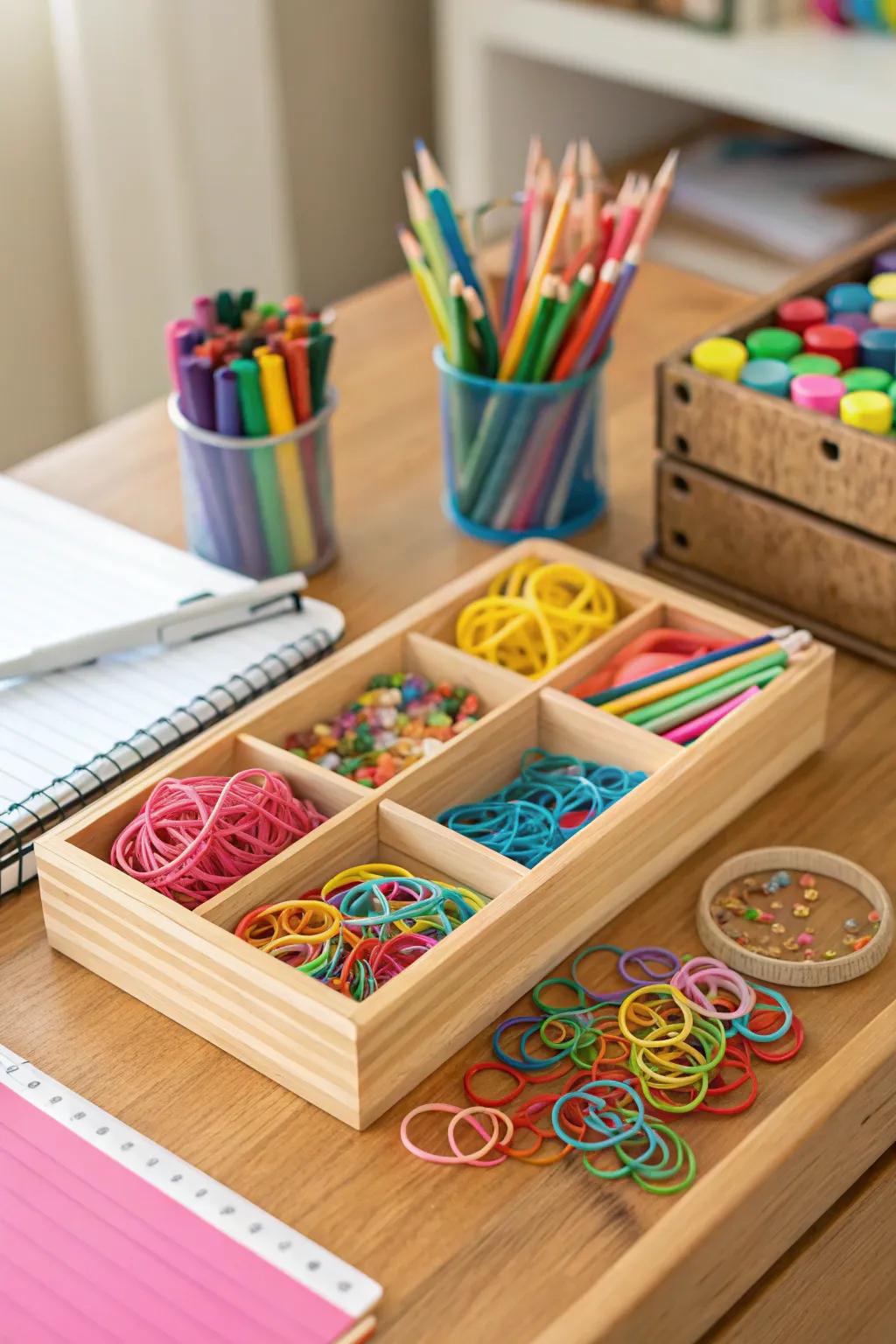Invigorate your desk with these playful pencil decorations.