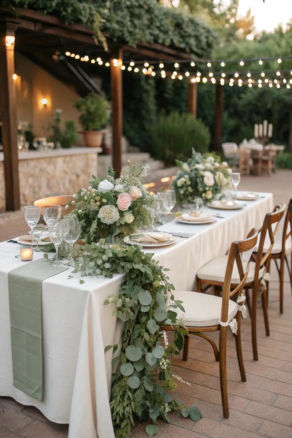 Abundant foliage and sophisticated floral displays.
