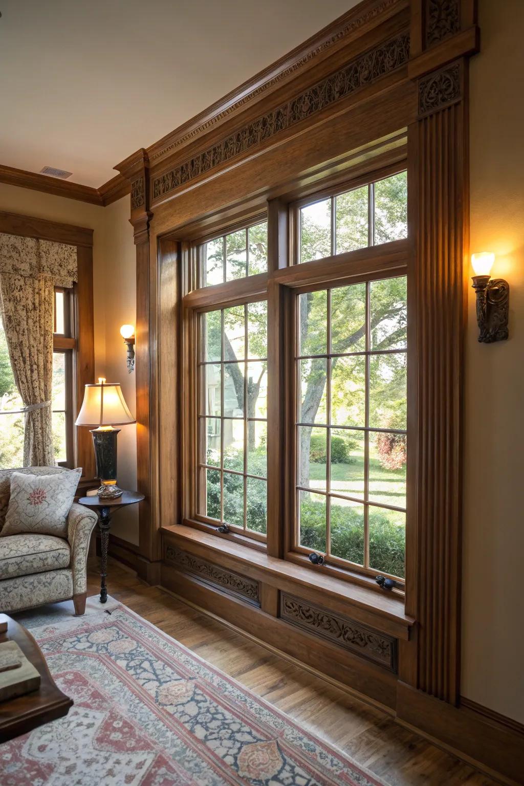 Artisan-style trim introduces enduring sophistication.