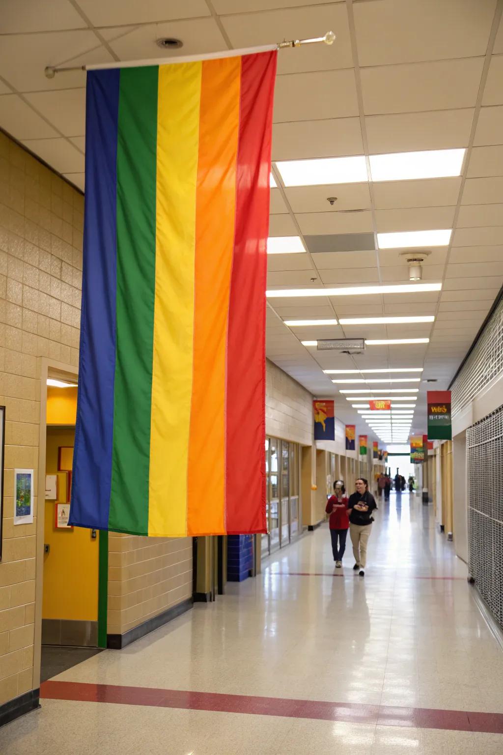 An eye-catching color block banner that immediately draws attention.