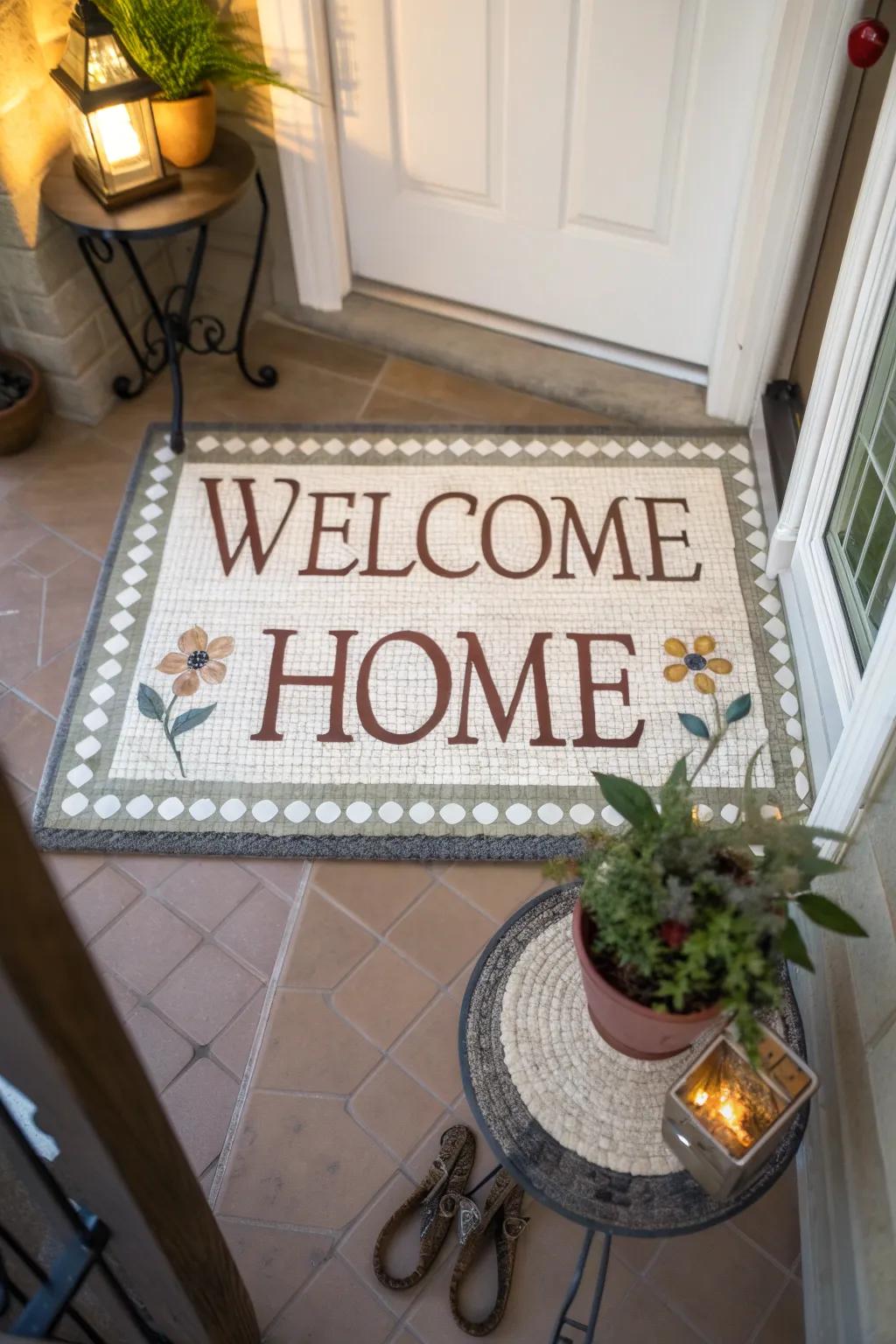 Design a heartfelt welcome with individualized greetings.