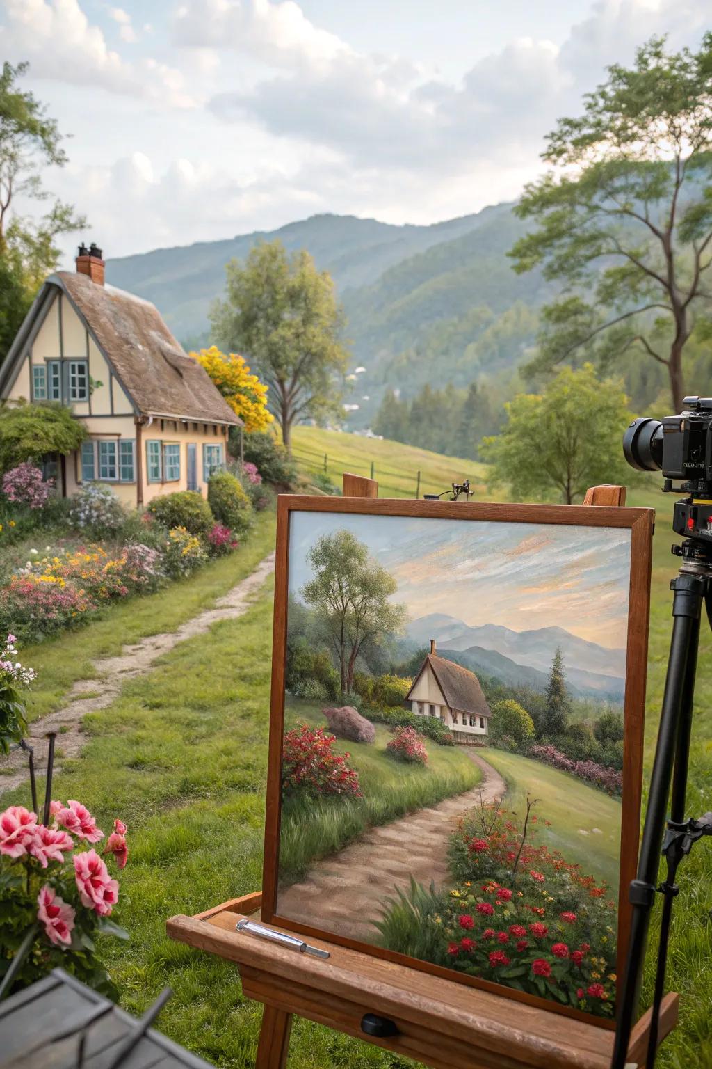 Heritage sceneries echo the tranquility and straightforwardness of rural existence.