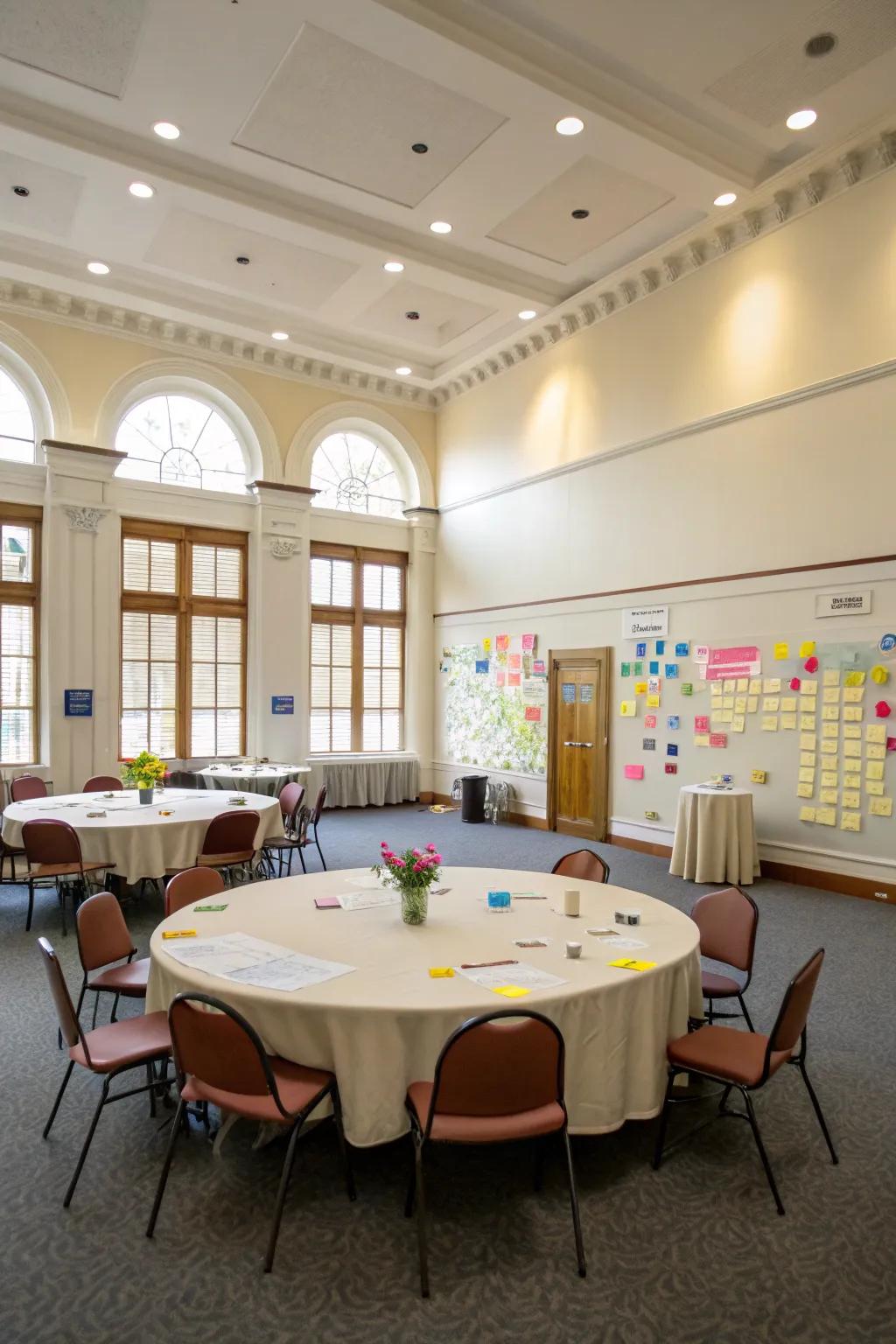 A collaboration-focused area crafted for productive idea generation and team synergy.