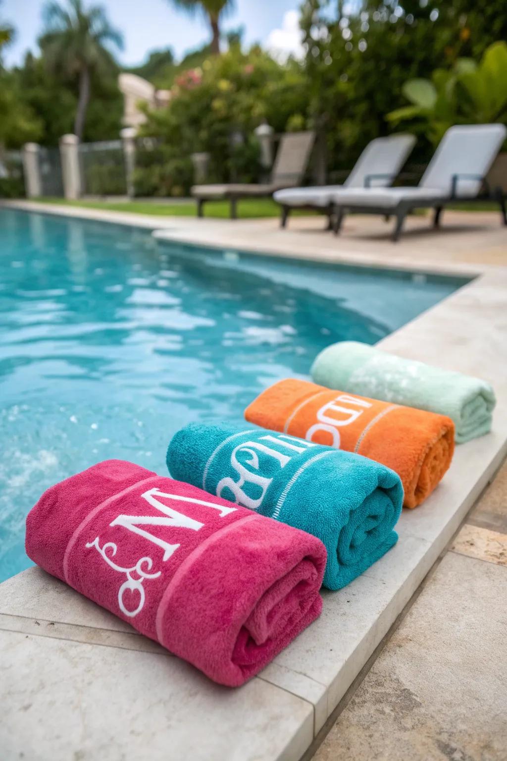 Customized wraps contribute a special touch and make great keepsakes.