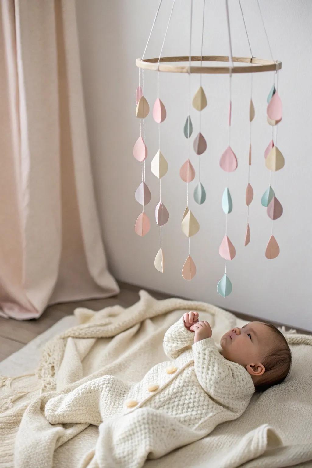 Let your little sunshine brighten up April showers in a world of pastel raindrops and cozy knits.