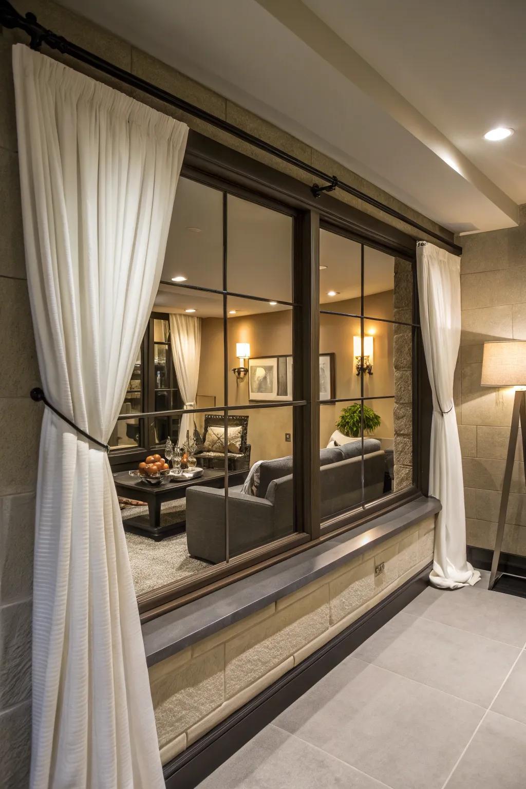 Fasteners add elegance and practicality to your coverings.