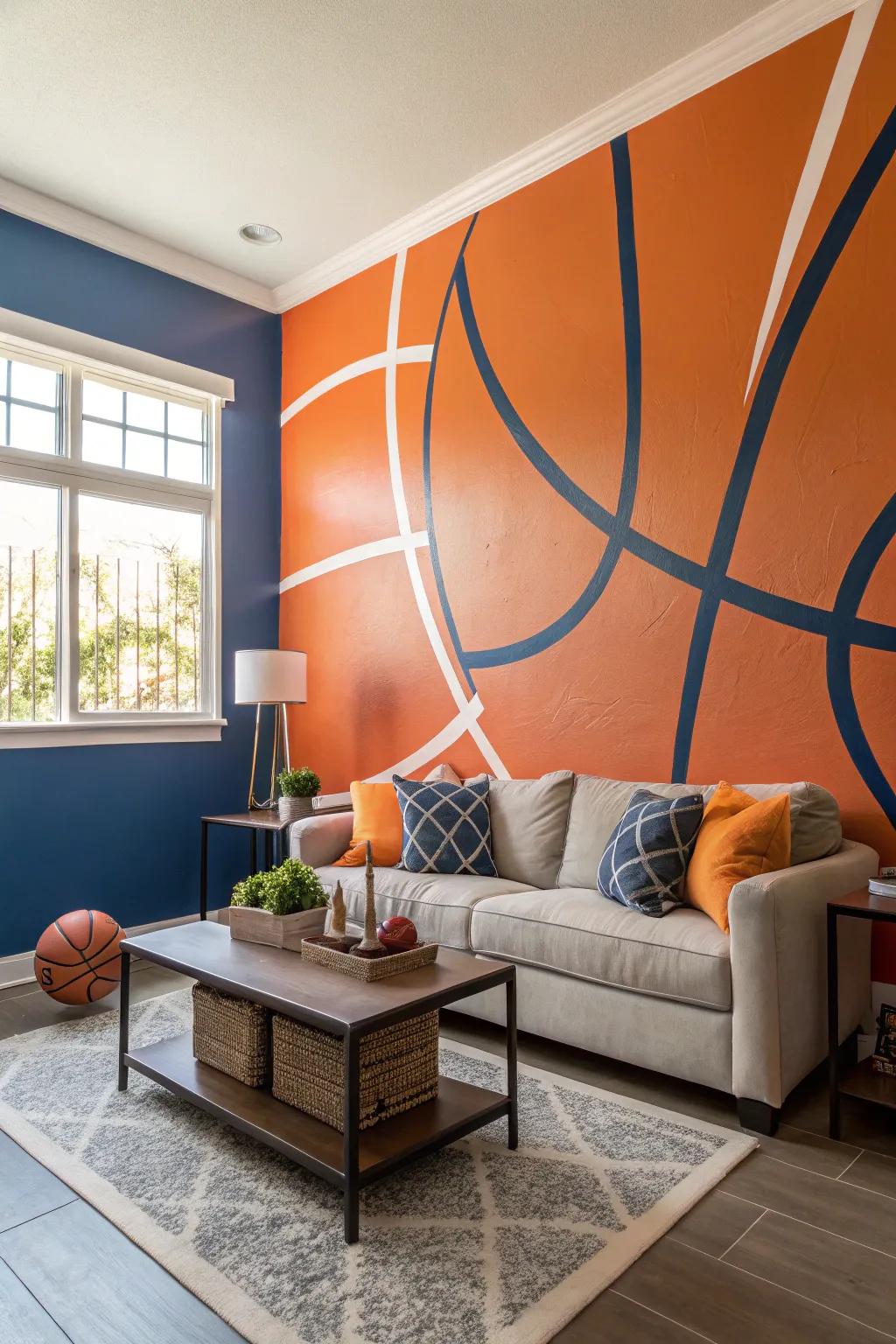 A spirit wall showcases team dedication.