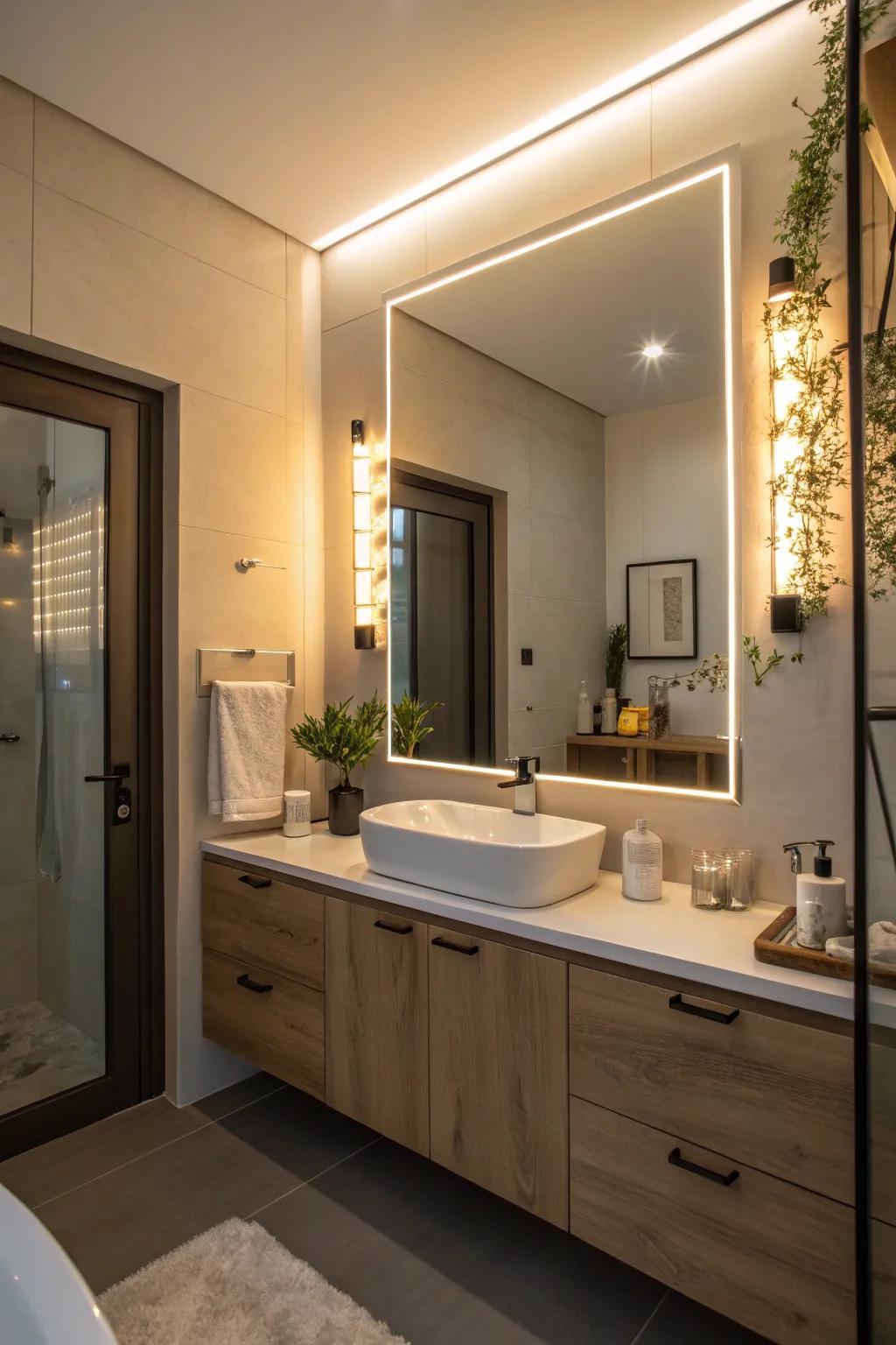 Adaptable dimmable lights.