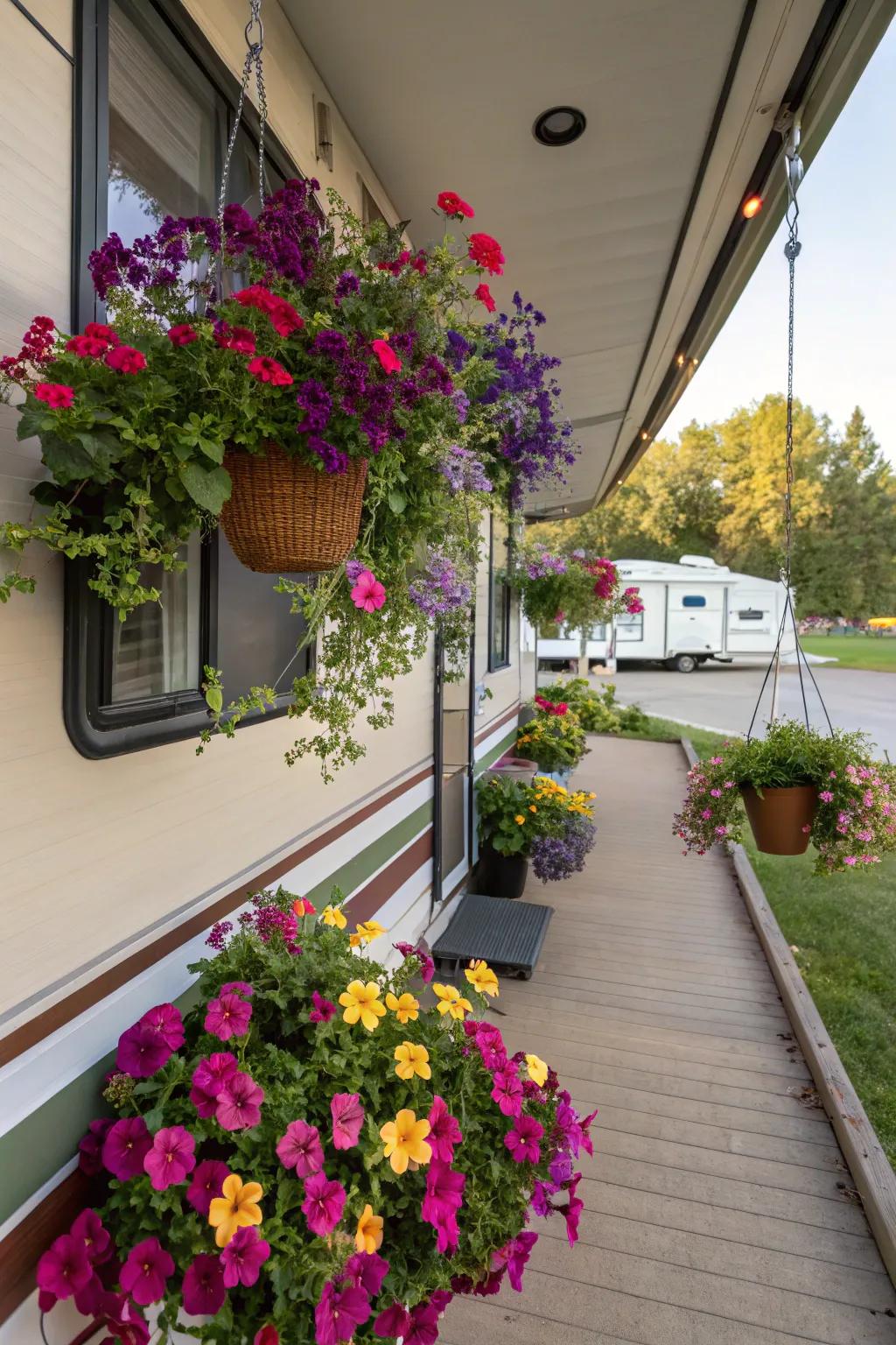 A garden-inspired porch design overflowing with vitality.