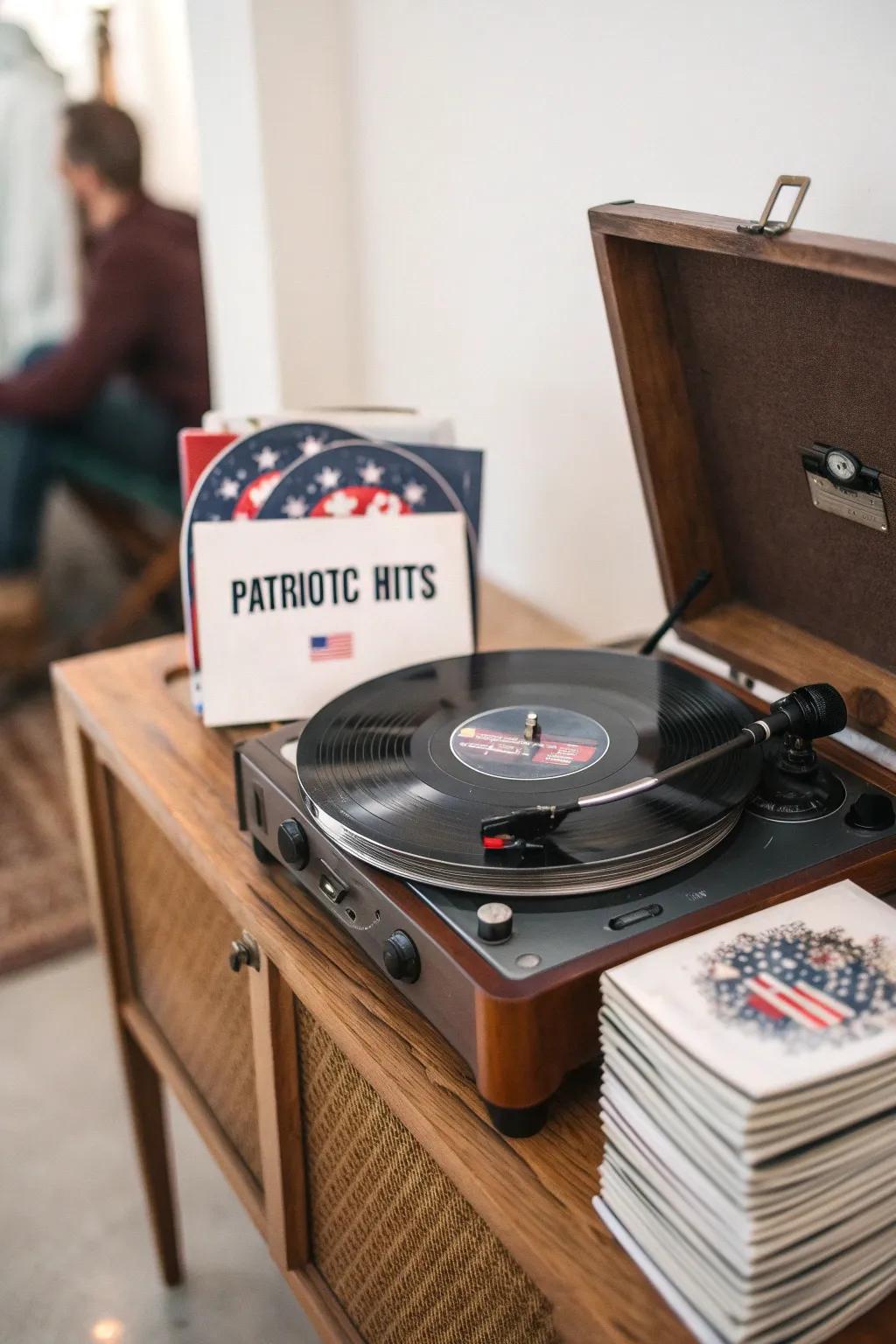 Musical selections set the tone for a joyful celebration.