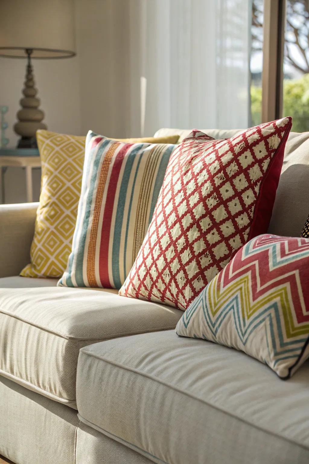Blending designs adds a playful, seaside flair.
