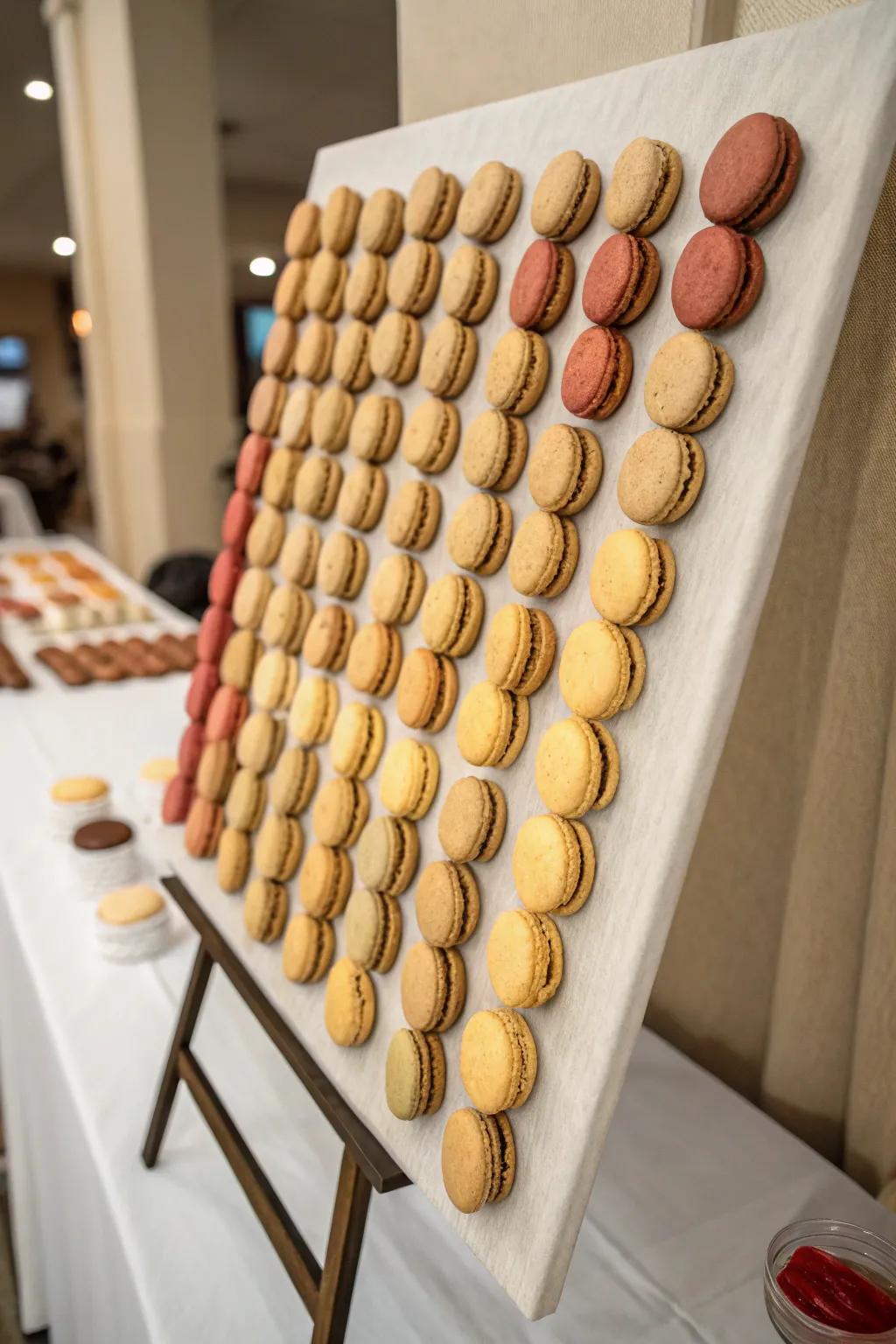 A cookie showpiece turns treats into art.