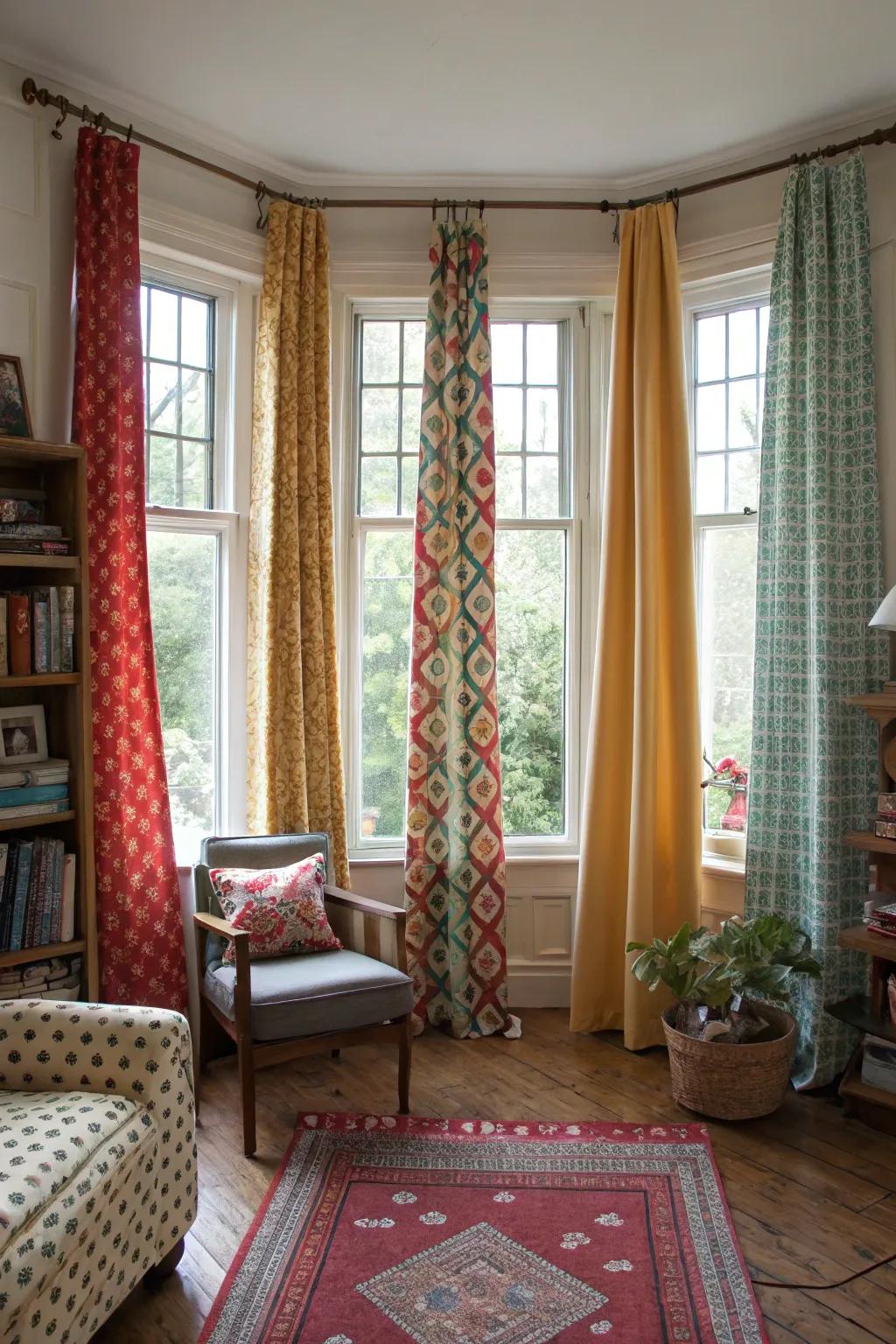 Mixing and matching styles results in a distinct and individualized décor.
