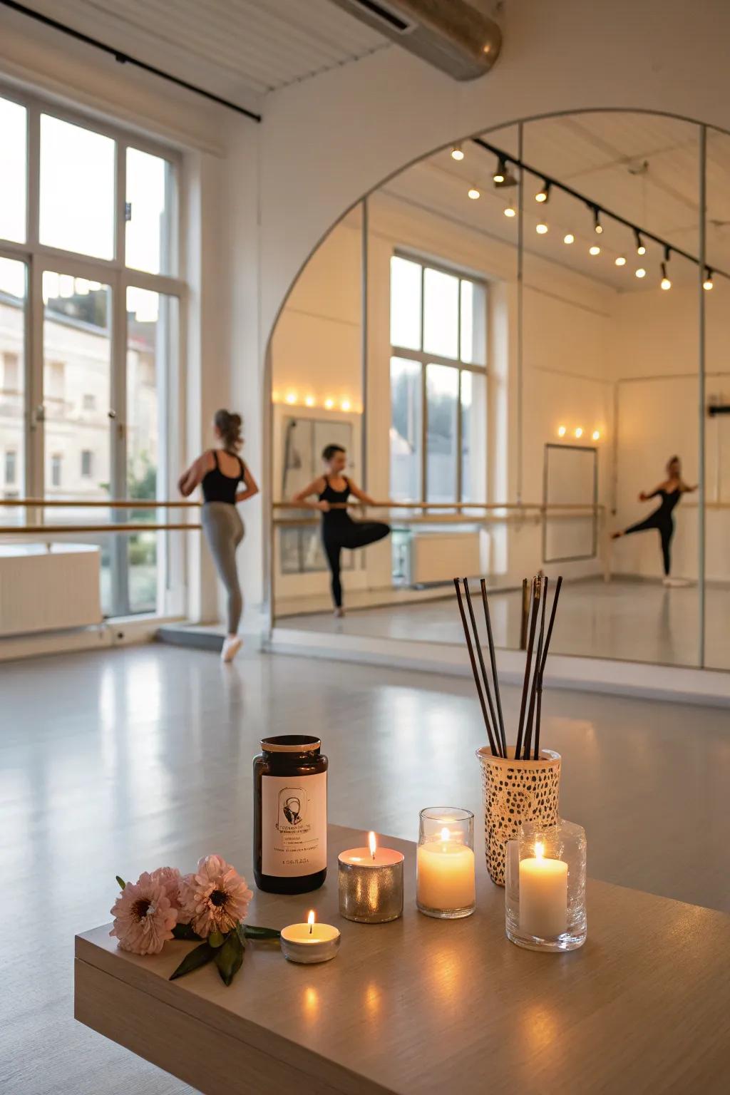 A signature scent adds a personal and inviting touch.