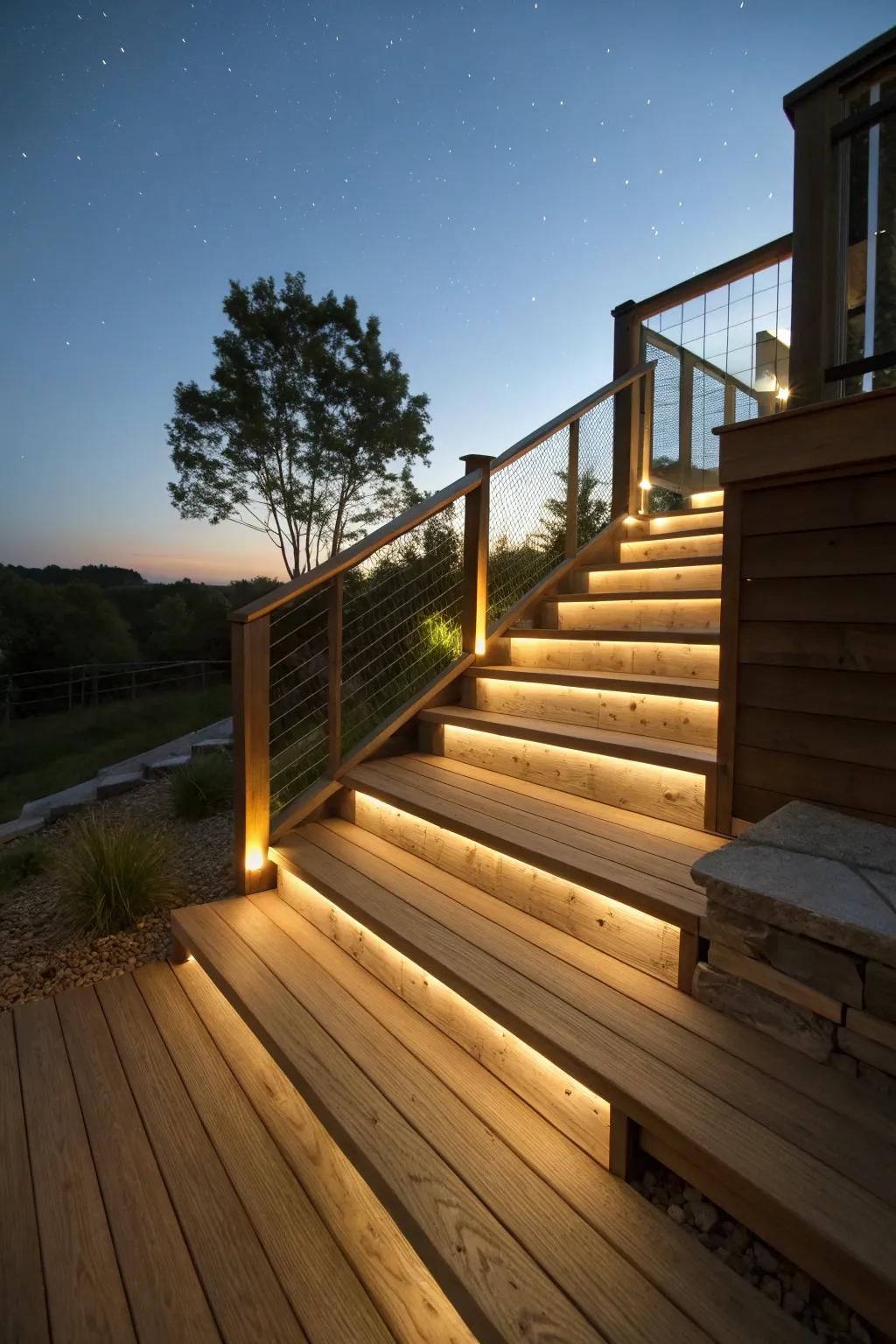 Subtle lights for a mysterious ambiance