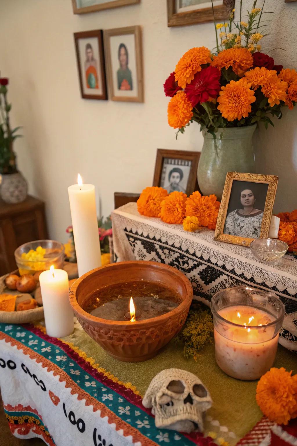 A water route refreshes and purifies the spirits on their journey.