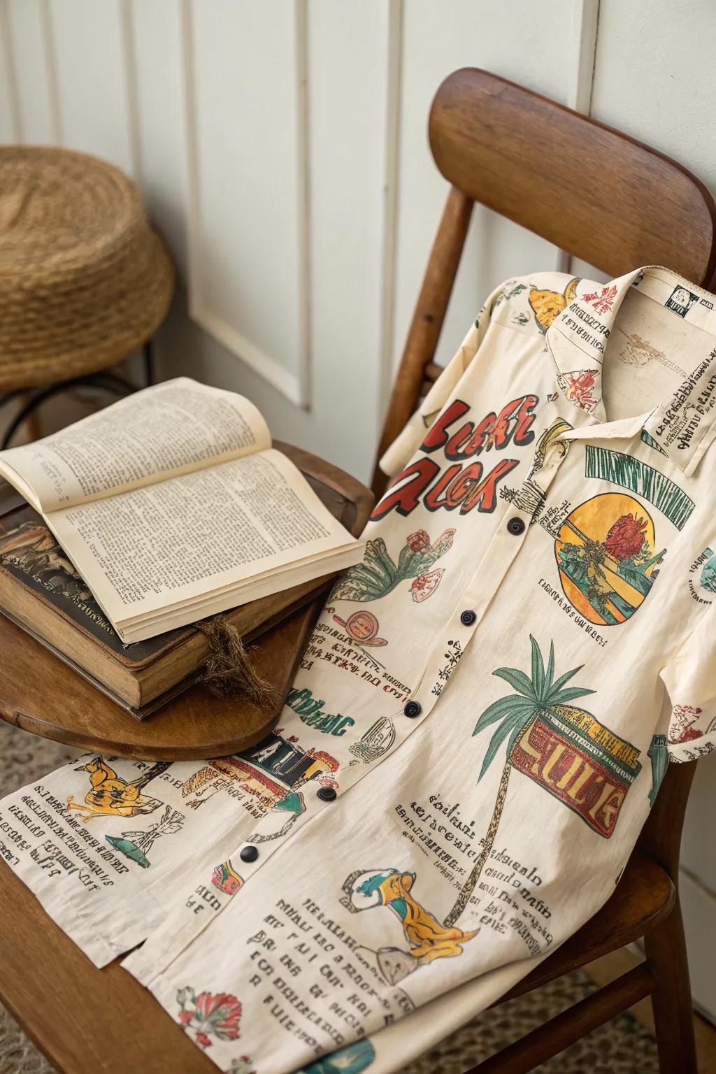 Vintage-inspired shirts infuse a sense of nostalgia into your fall attire.