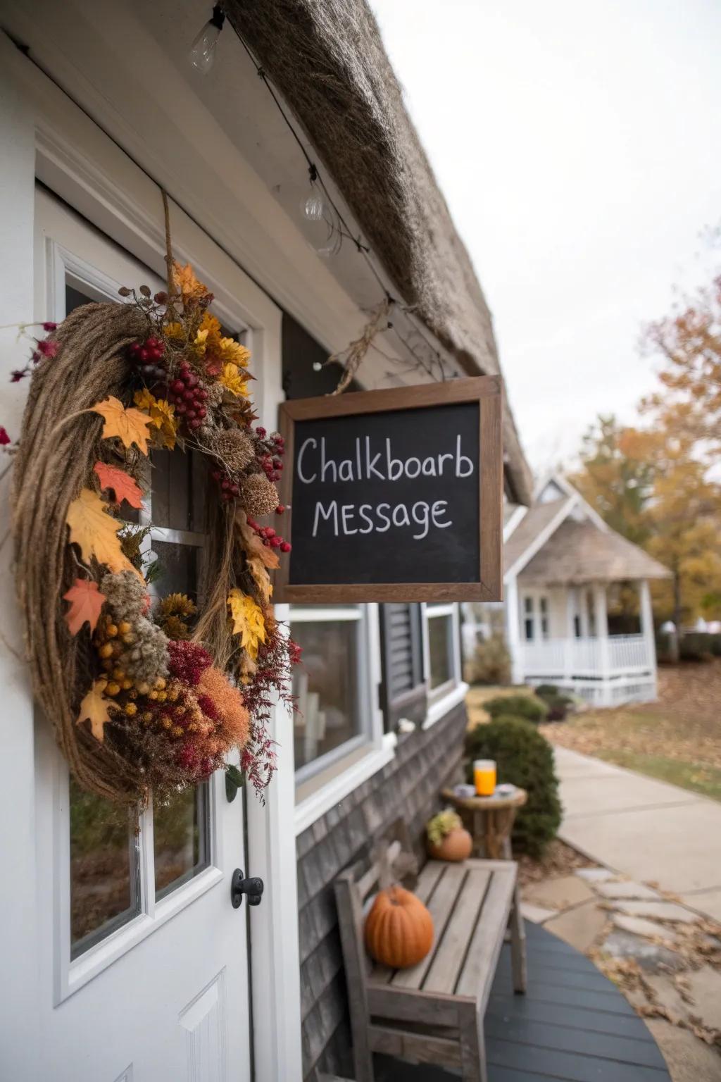A criterium board wreath empowers you to personalize your seasonal salutations.