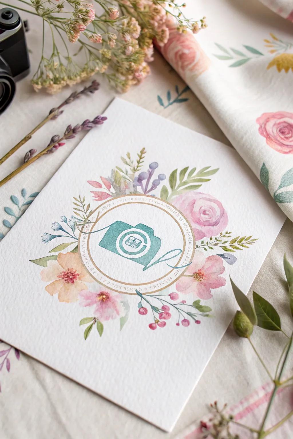 Watercolor effects impart whimsy and artistry.