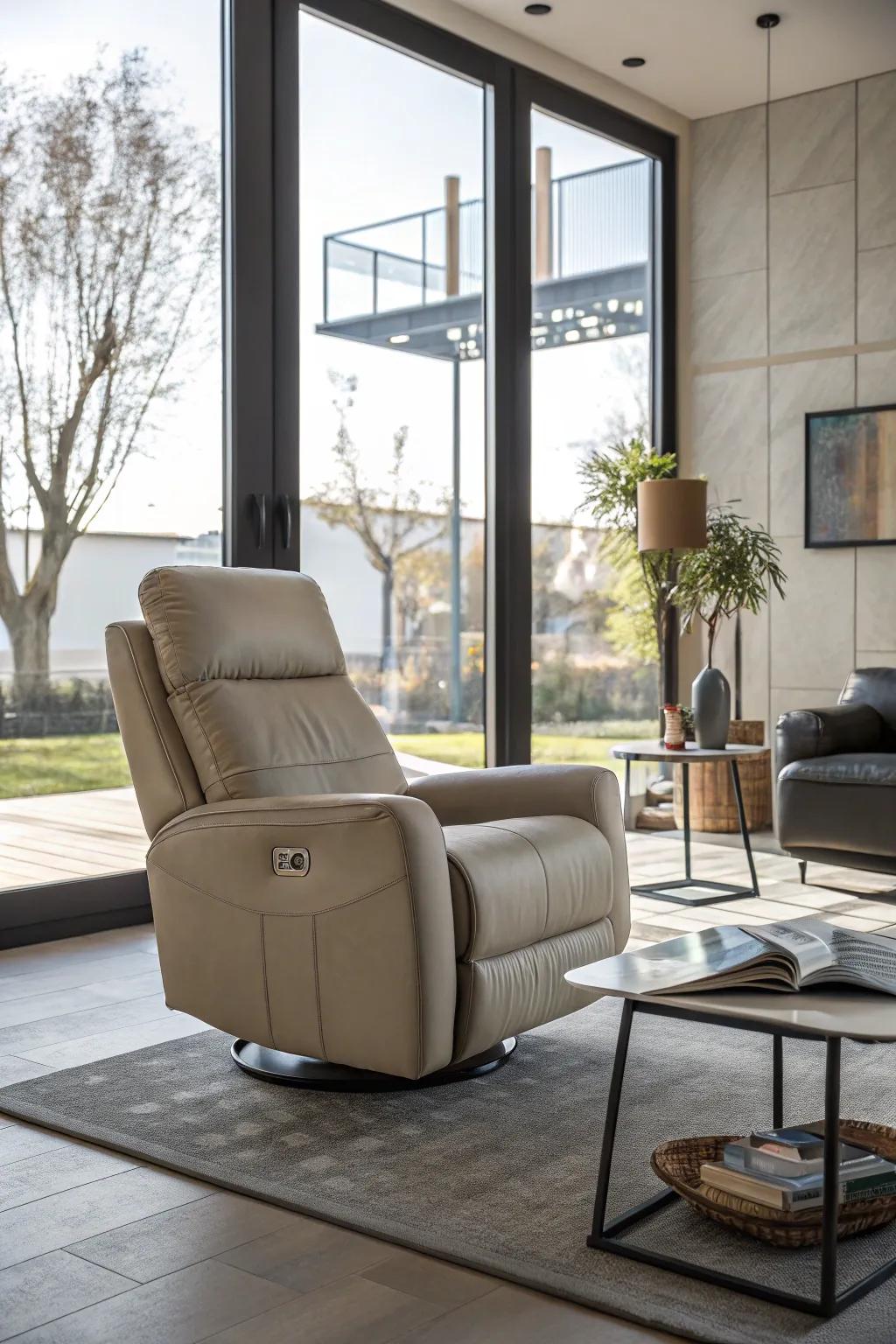 A recliner that transitions from comfort to a guest bed with ease.