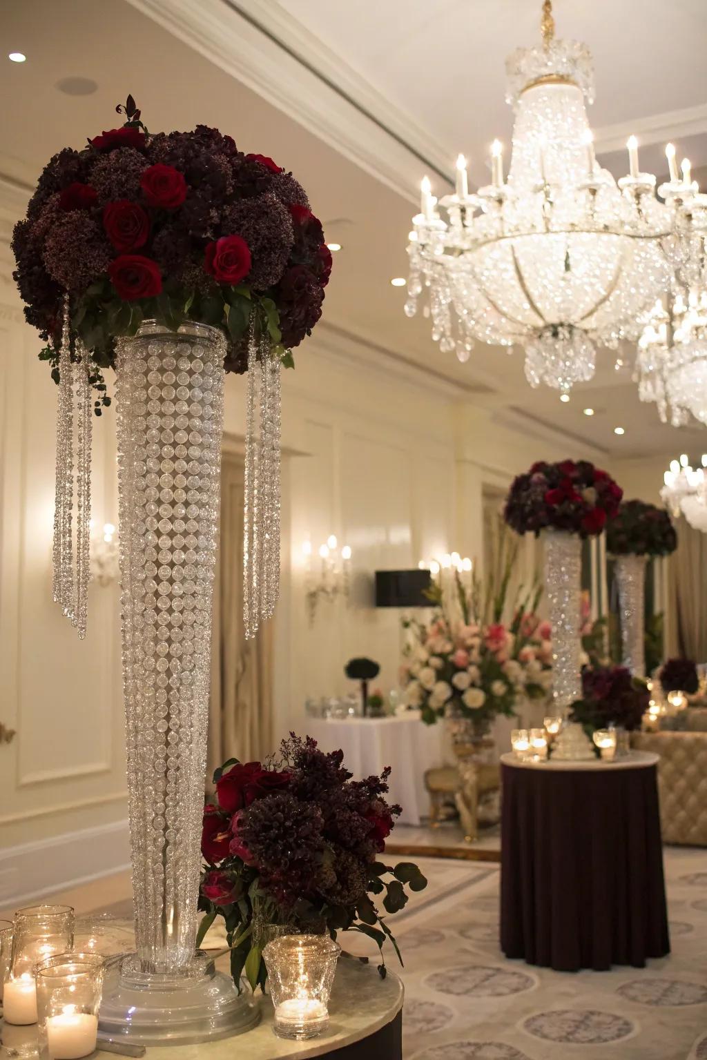 Realize unsettling grandeur through sophisticated Halloween decorations.