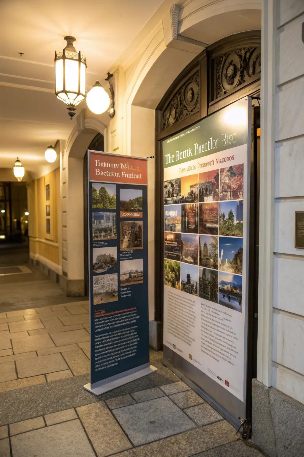 A local history display that links the past to your home in a meaningful way.