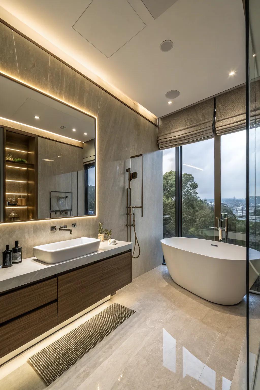 Updated components can transform your restroom into a spa-like sanctuary.