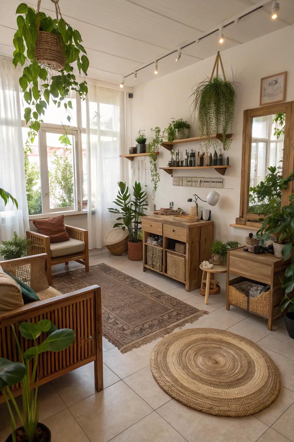 Eco-friendly design elements demonstrate your dedication to sustainability.