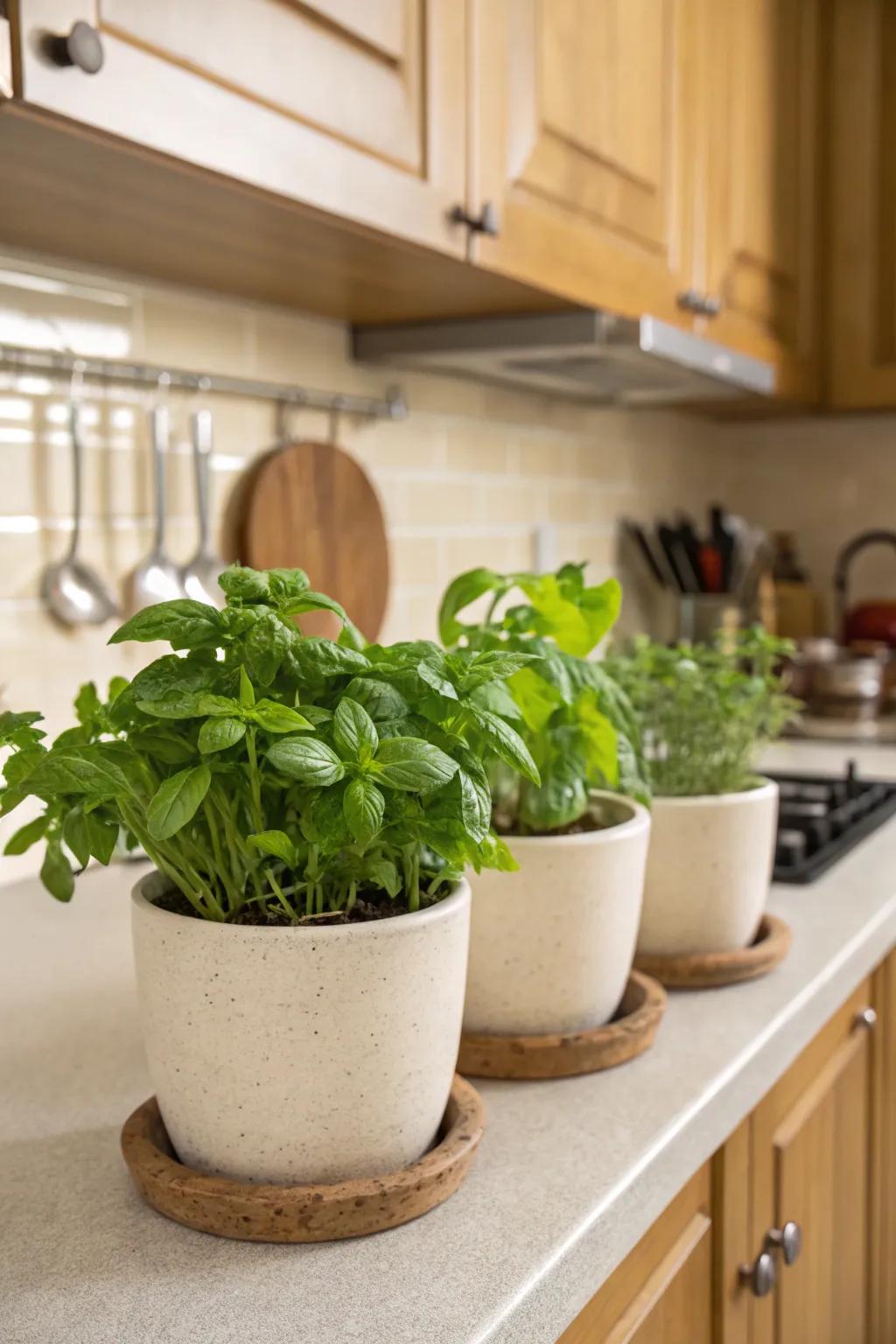 A handy spice selection ready to improve any dish.