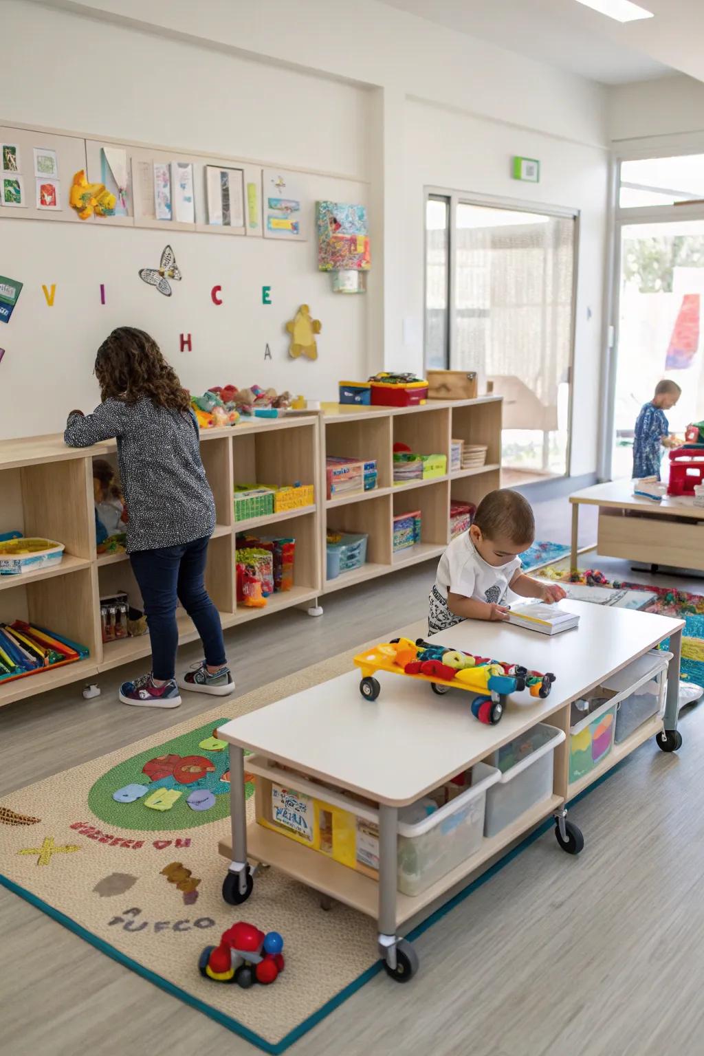 Adaptable furniture changes to meet new needs.