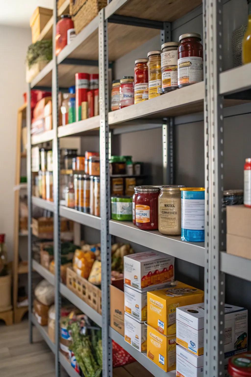 High storage gets the most of every bit of space.