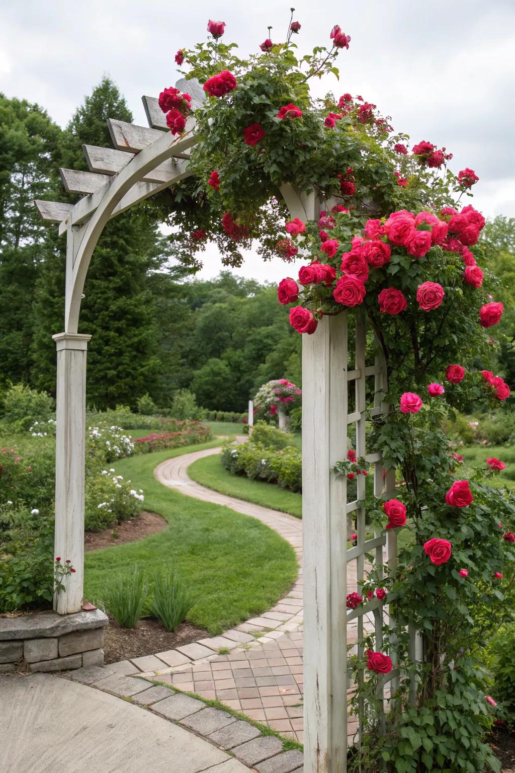 Create a dreamy entry with a