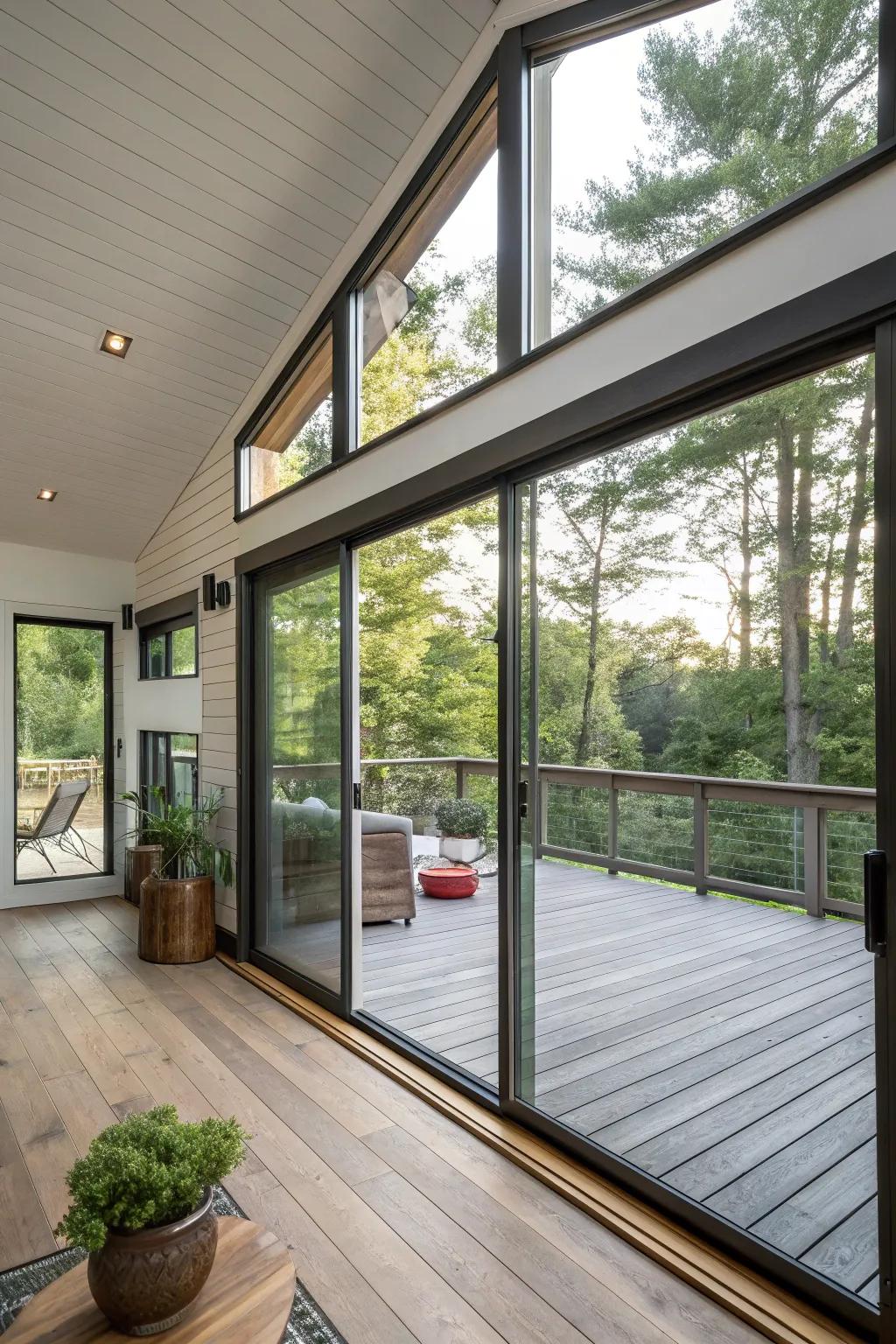 A loft that flawlessly combines interior comfort with exterior freedom.