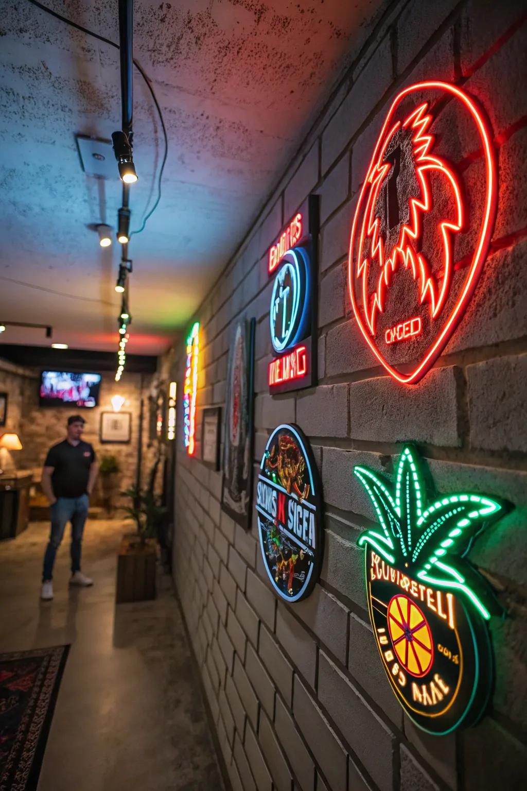 Brighten up your space using personalized neon signs that pop.